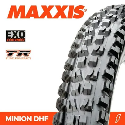 Maxxis Minion DHF 29x2.6 WT EXO TR Folding Bicycle Bike MTB Tyre • $96.99