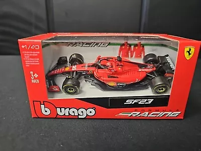 Burago F1 1/43 Scuderia Ferrari F1 Team SF21 Carlos Sainz #55 Formula Racing NEW • $12.95