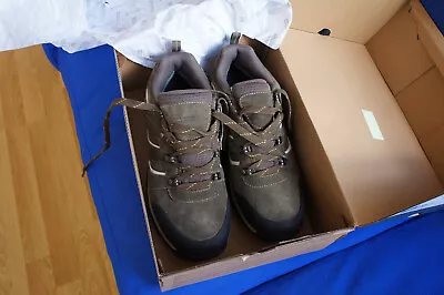 Mountain Warehouse Voyage Mens Waterproof Shoes - Hiking Walking Boots Mesh • £34