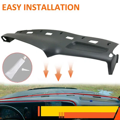 $82.99 • Buy For 94-97 Dodge Ram 1500 2500 3500 Dash Cover Cap Molded Dashboard Overlay