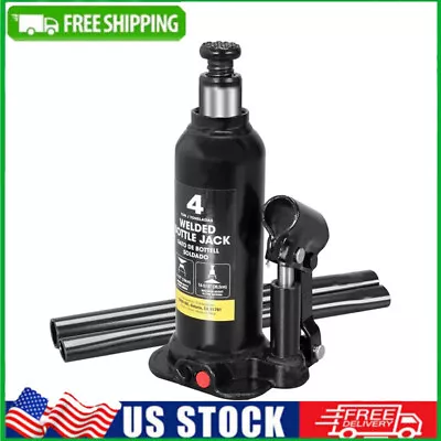 4 Ton Hydraulic Welded Bottle Jack Heavy Duty Garage Workshop Car Truck Lifting • $21