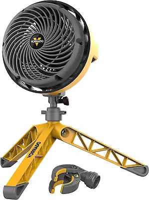 EXO5 Heavy-Duty Shop Air Circulator Fan With High-Impact Housing Collapsible Tr • $77.99