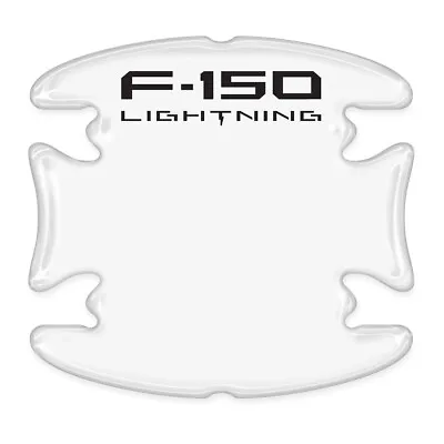 Ford F-150 Lightning Car Door Handle Cup Protector Stickers Pair • $23.95
