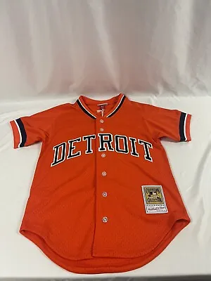 Mitchell & Ness Kirk Gibson Detroit Tigers 1993 Orange Jersey Mens Size Medium • $114.99