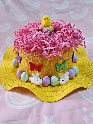 Ready Made Decorated Easter Bonnet Hat • £10.95