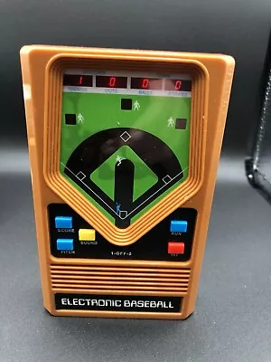 Mattel Electronic Handheld Baseball Game Tested And Works • $14.95