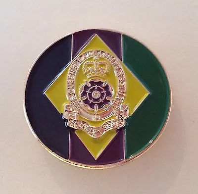 Queens Lancashire Regiment ( QLR-B ) Colours Lapel Badge • £5.95