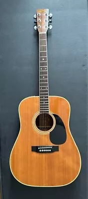 Takamine PT-06E Dreadnought Martin Head 1982 Sproom Acoustic Guitar Hard Case • $972