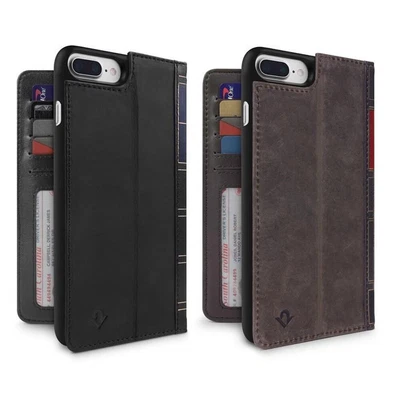 $77 • Buy Twelve South BookBook Case/Wallet/Stand Leather Cover For IPhone 6/6S+ 7+ 8 Plus