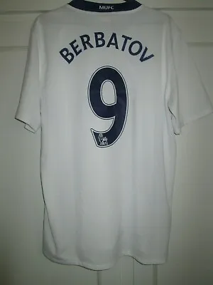 £79.99 • Buy Manchester United 2008-2009 Away Berbatov 9 Football Shirt Medium /44055