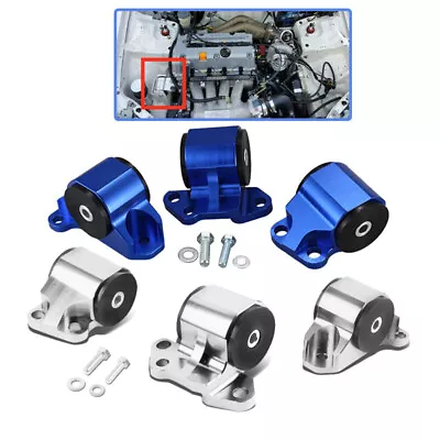 2-Bolt Engine Motor Mount Swap Kit For Acura Integra Honda Civic B & D Series EG • $62.67