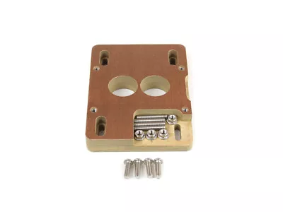 Canton 85-070 Phenolic Carburetor Adapter Holley 2 BBL To Q-Jet 4BBL Intake 1 In • $96