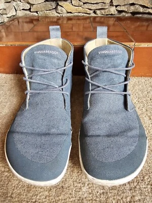 £89 • Buy Vivobarefoot Gobi II Hemp, UK 11, Deep Sea Blue - Barefoot Desert Boot (Rare)