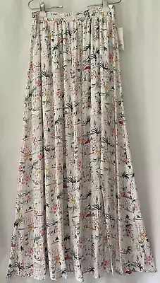 Blue Rain Francesca's  Size M Summer Maxi Skirt With Side Slit NWT • $15