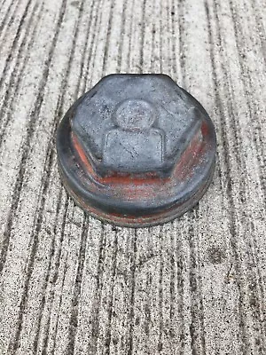 Vintage Eagle Galvanized Metal Gas Cap 2-1/2  Replacement Non Venting • $5.95