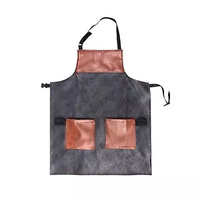 KNG - 2713CHARSAVA - 2 Pocket Waterproof Vinyl BBQ Apron • $21.99