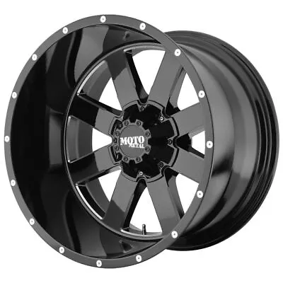 4-Moto Metal MO962 20x10 5x5.5 /5x150 -24mm Black/Milled Wheels Rims 20  Inch • $1164