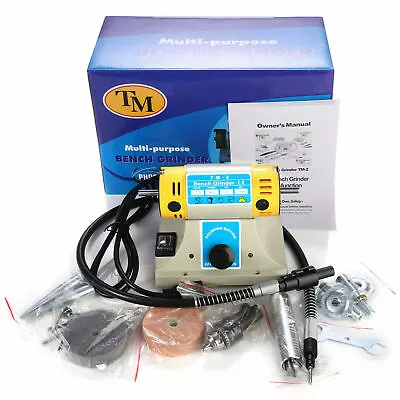 TM-2 Multifunction Jewelry Rock Polishing Buffer Bench Lathe Polisher Machine • $109.98