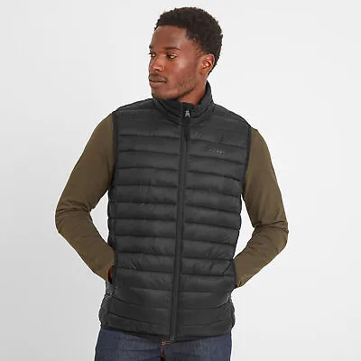 TOG24 Gibson Mens Padded Insulated Gilet Bodywarmer Lightweight Winter Pockets • £42