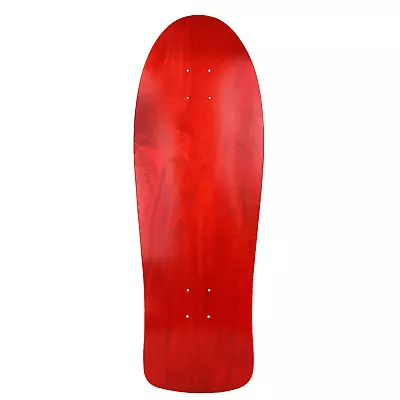 Moose Skateboards Old School 10  X 30  Stained Red Blank Skateboard Deck • $32.95