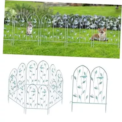 Decorative Garden Fence 6 Pack 24in(H) 24in(H) X 10Ft(L) 6Pack Retro Vintage • $79.98