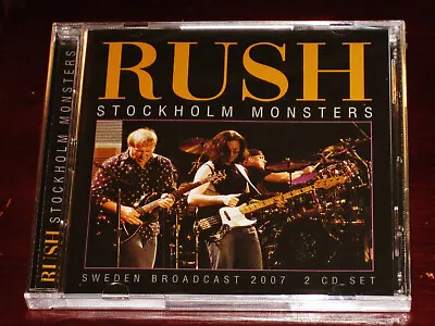 Rush: Stockholm Monsters - Sweden Broadcast 2007 2 CD Set 2022 Wicker Man UK NEW • $19.95