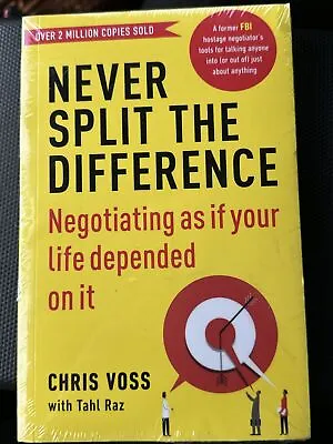 Never Split The Difference - Paperback By Chris Voss - Brand New • $21.90
