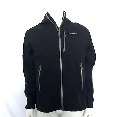 Patagonia Men's Stretch Rainshadow Jacket Black Sz S • $110.49