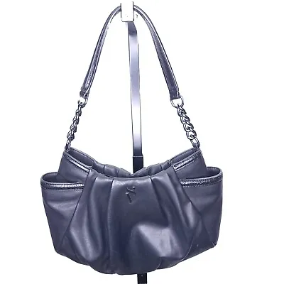 Simply Vera Wang Alicia Purse Pleated Hobo Style Shoulder Tote Hand Bag • $27.74