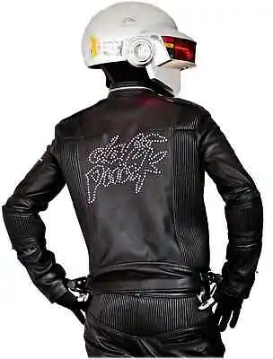 Daft Punk Electroma Get Lucky Black Leather Jacket • $99.99