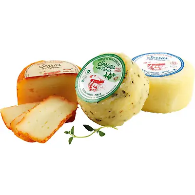 Cheese 3 Flavors Penela Mountains Portugal Tripack Cow And Sheep 3 X 90g 9.52 Oz • £17.99