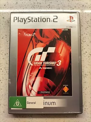 ❤️Gran Turismo 3 PS2 Game Sony Playstation 2 Complete VGC Free Fast Postage • $5.34