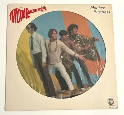 The Monkees Original Picture Disc Monkee Business  ~ 1982 • $125