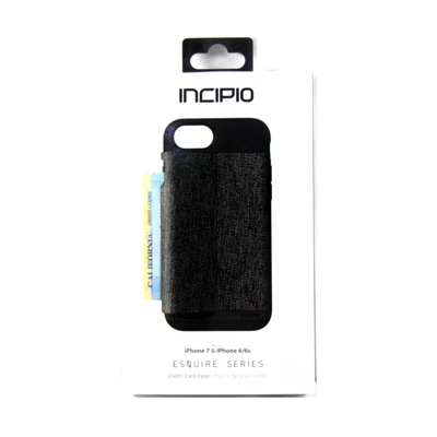 £19.30 • Buy Incipio Case For Iphone 8 7 6 6s 4.7  Esquire Wallet Card Slot Grey Iph-1487-wdg