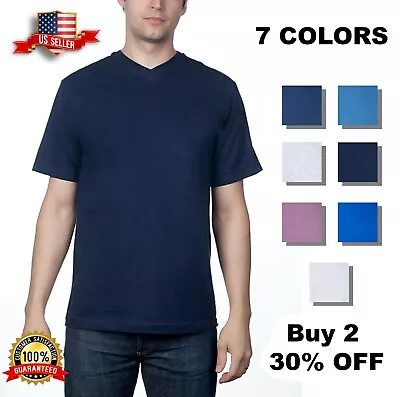 Hering Men's Basic 100% Brazilian Premium Cotton V-Neck T-Shirt Tee 022B • $9.99