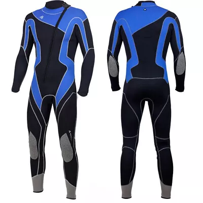 3MM Neoprene Wetsuit Kayak Swimming Surfing Scuba Diving Suit Zipper Wetsuits • $104.57