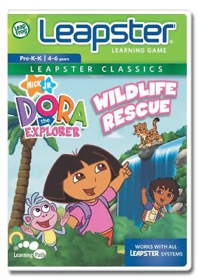 LeapFrog Leapster Game: Dora The Explorer Wildlife Rescue • £5.99