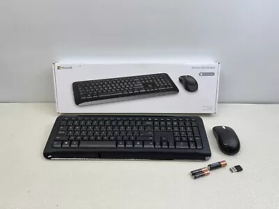 Microsoft - Desktop 850 PY9-00001 Full-size Wireless Optical Keyboard And Mou... • $24.99