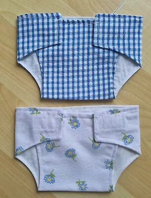£3.99 • Buy Set Of 2 Fabric Nappies 14 - 16 Inch Dolls My First Baby Annabell/Reborn (28)