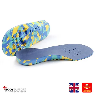 £6.99 • Buy Medical Kids Orthopedic Insoles Arch Support Cushion Orthotic For Shoes Plantar 