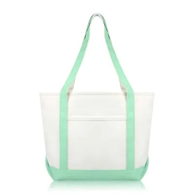 DALIX Daily Shoulder Tote Bag Premium Cotton • $14.95
