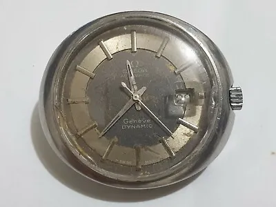 Vintage OMEGA GENEVE DYNAMIC Automatic Men's Watch For Repair • $375