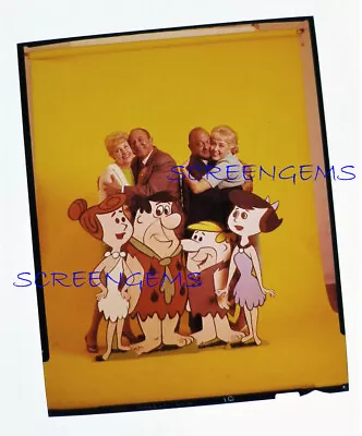 Flintstones Photo Transparency TV Cast 1960s Hanna Barbera Mel Blanc Alan Reed  • $50