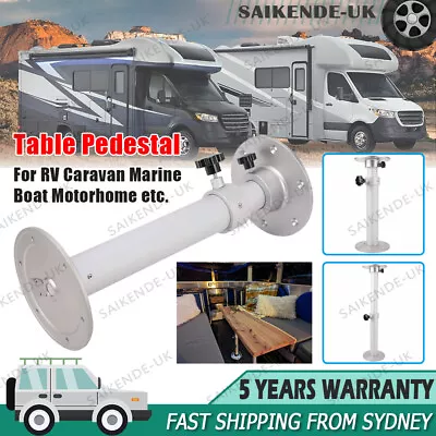 Table Pedestal Telescopic Furniture Leg Fit For RV Marine Boat Caravan Motorhome • $113.05