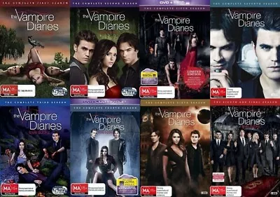 VAMPIRE DIARIES Seasons 1-8 DVD • $69