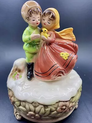 Josef Originals Porcelain Music Box Plays Doctor Zhivago -  Lara's Theme  MINT • $26