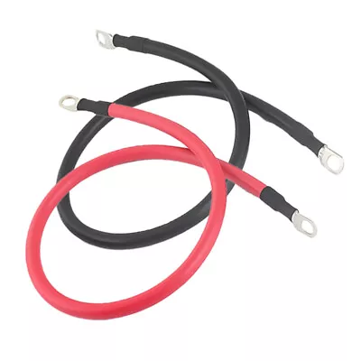 2FT 4 Gauge Battery Cable Set With With Positive And Negative Cables PA D27 • $18.60