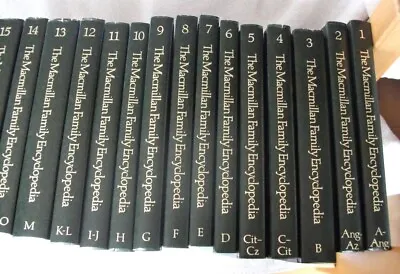 The Macmillan Family Encyclopedia. Full Set Of 21 Books. Used In Good Condition • £27.50