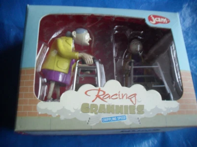 £7.49 • Buy RACING GRANNIES Game (Set Of Two) Funny Gift  