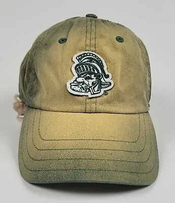 Nike Heritage86 Green Tan Michigan State Spartans Adjustable Hat Cap • $10